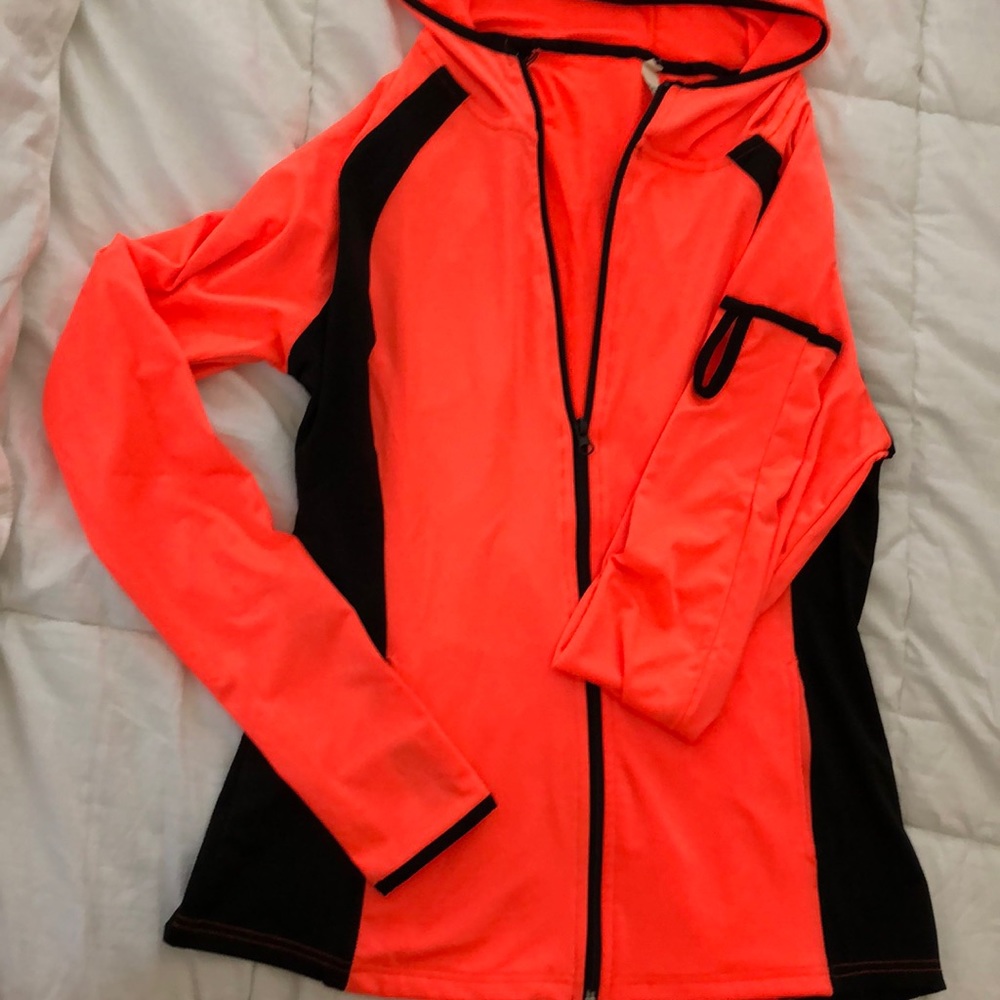 Athletic Zip Up Hoodie